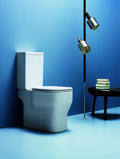 Azzurra Унитаз-компакт "Glaze GLZ110/MBP" – картинка-3