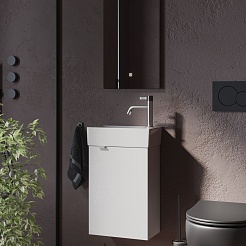 Sancos Мебель для ванной Mini 35 R белый глянец – фотография-10