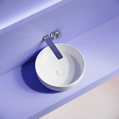 Ceramicanova Мебельная раковина Taycan 37 CN12003MW белый матовый – фотография-7