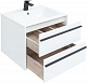 Aquanet Мебель для ванной Lino 60 подвесная белая матовая – фотография-19