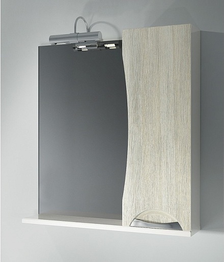 Какса-а Мебель для ванной Каприз 75 R с ящиками дуб – картинка-3