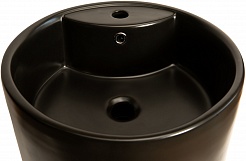 SantiLine Раковина напольная 46 SL-4003MB черная матовая – фотография-2