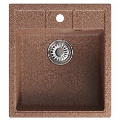 Mixline Мойка кухонная ML-GM28 терракотовая – фотография-1