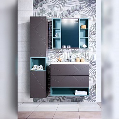 Бриклаер Ниша для тумбы Кристалл 90 Муссон – фотография-3