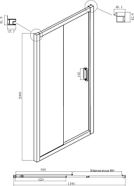 Ambassador  Душевой уголок Forsa 120x90 17021218AB-90AB – фотография-8