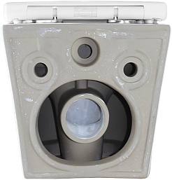 Azario Унитаз подвесной Bonelle AZ-2801E безободковый белый – фотография-14