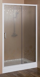 Cezares Душевая дверь в нишу ROSA-BF-1-120-RO-Bi – фотография-1