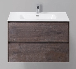BelBagno Тумба с раковиной Pietra 80 подвесная Stone – фотография-1