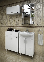 СанТа Шкаф для ванной Стандарт 60х30 горизонтальный – фотография-4