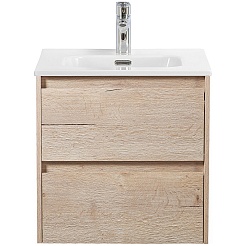 BelBagno Тумба с раковиной Kraft 50 подвесная Rovere Galifax Bianco – фотография-2