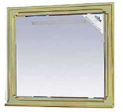 Misty Зеркало для ванной Praga 105 салатовый/патина – фотография-1