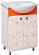 Runo Мебель для ванной Капри 55 оранжевая – фотография-10