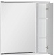 Aquanet Зеркальный шкаф "Доминика 80" белый – картинка-8