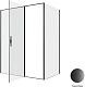 Allen Brau Душевой уголок Priority 160x100 3.31039.BBA/3.31048.BBA чёрный браш – фотография-15