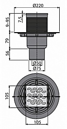 Alcaplast Душевой трап APV202 – фотография-2