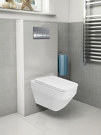 Azario Унитаз подвесной Moneo AZ-0062 безободковый белый – фотография-2