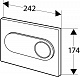 Schwab Кнопка смыва Circle зеленое стекло – фотография-4