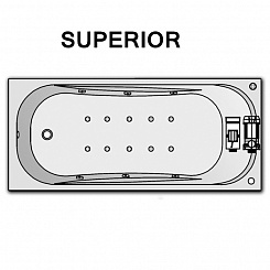 Kolpa San  Акриловая ванна String SUPERIOR 150х70 – фотография-3