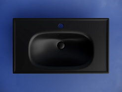 Ceramicanova Мебельная раковина Sabo 80 CN13002MB чёрный матовый – фотография-4