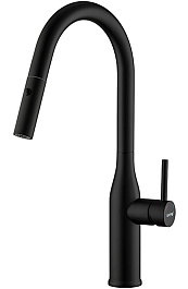 Gappo Смеситель для кухни G4398-46 черный – фотография-1