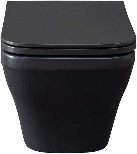 Allen Brau Чаша подвесного унитаза Infinity 4.21011.AN антрацит – картинка-7