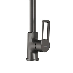 Tokito Смеситель для кухни KOBE вороненая сталь TOK-KOB-1013 – фотография-3