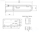 Bemeta Откидной U-образный поручень Help 301102281 – картинка-6
