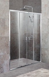 BelBagno Душевая дверь в нишу 150/180 UNIQUE-BF-2-150/180-C-Cr – фотография-2