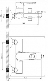 Iddis Смеситель Runo RUNSB00i02 – фотография-7