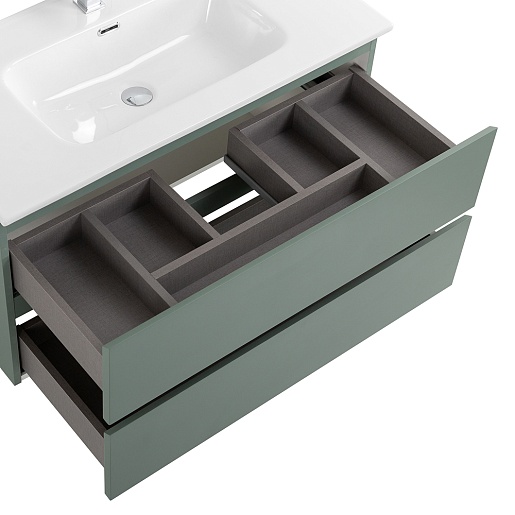 BelBagno Тумба под раковину Kraft 80 подвесная Еловый матовый – фотография-4