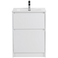 BelBagno Тумба под раковину Kraft 60 напольная Bianco Opaco – фотография-2