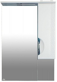 Misty Зеркало-шкаф Misty Престиж 60 R белый – фотография-1