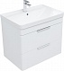 Aquanet Мебель для ванной Ирис New 70 2 ящика подвесная белая глянцевая – фотография-26