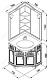 Aquanet Тумба с раковиной "Луис 70" угловая белая (167656) – фотография-8