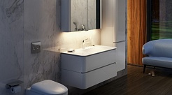 Am.Pm Мебель для ванной Sensation 100 белый глянец – фотография-18