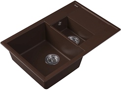 Florentina Мойка кухонная Консул 760 К брауни – фотография-2