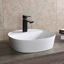 Ceruttispa Раковина накладная 40 CR0075 белая – фотография-4