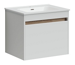 Sancos Мебель для ванной Smart 60 белый глянец – фотография-6