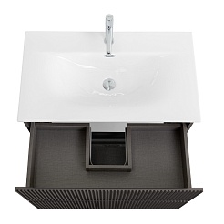 BelBagno Тумба под раковину Uno 90 подвесная Темно-Серый матовый – фотография-10