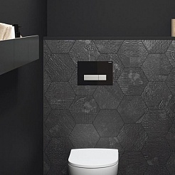 Geberit Кнопка смыва Sigma 40 115.600.SJ.1 с системой очистки воздуха – фотография-8