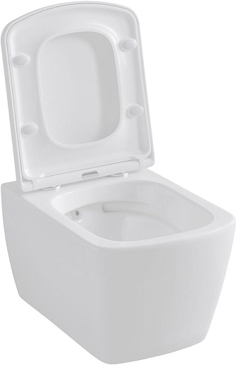 Allen Brau Унитаз подвесной Liberty 4.33004.20 белый с крышкой 4.33006.20 – картинка-5