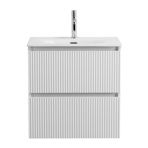 BelBagno Тумба под раковину Uno mini 60 подвесная Bianco Opaco – фотография-2
