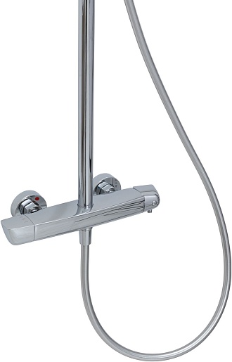 Allen Brau Душевая стойка Infinity 5.21032-00 хром – картинка-5