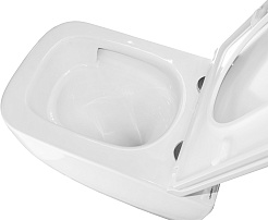 Azario Унитаз подвесной Fote AZ-116-UQ3 безободковый белый – фотография-10