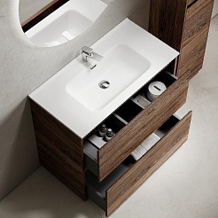 Sancos Мебель для ванной Libra Floor 90 дуб чарльстон – фотография-7