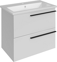 ASB-Mebel Тумба с раковиной Тида 60 подвесная белая