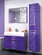  Мебель для ванной "Edel" фиолетовая – фотография-7