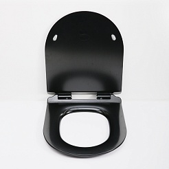 Esbano Сиденье для унитаза Garcia черное – фотография-5