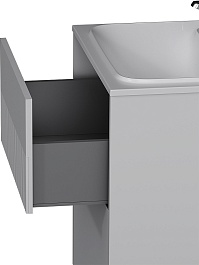 Am.Pm Тумба под раковину Func 60 подвесная белая матовая – фотография-8