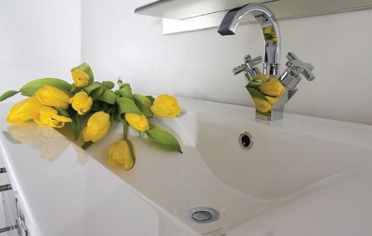 Водолей Тумба с раковиной "Ницца D 90" венге c б/к, Elen – картинка-3